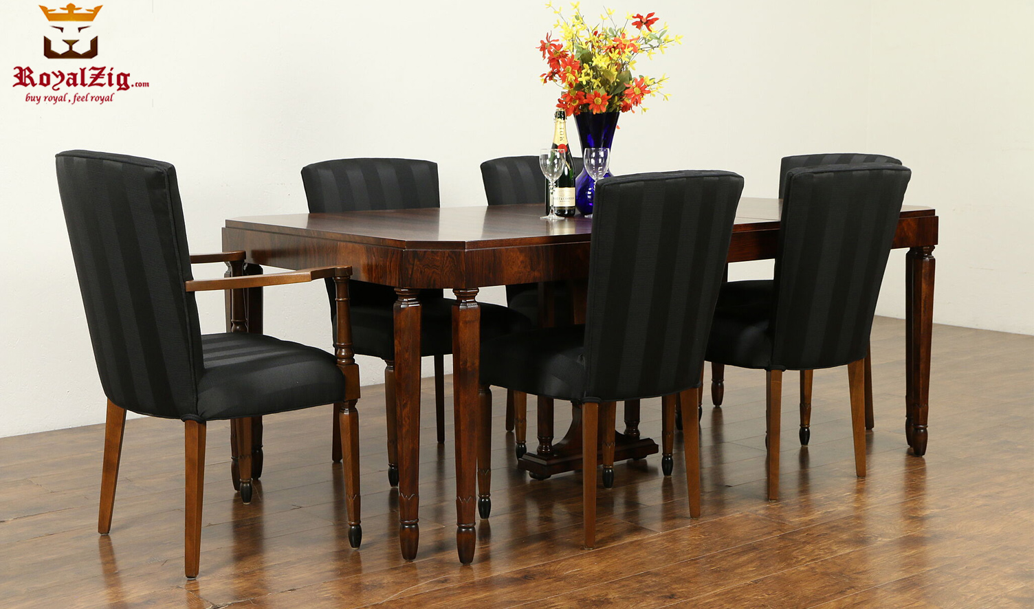 Antique-Style-6-Seater-Dining-Table