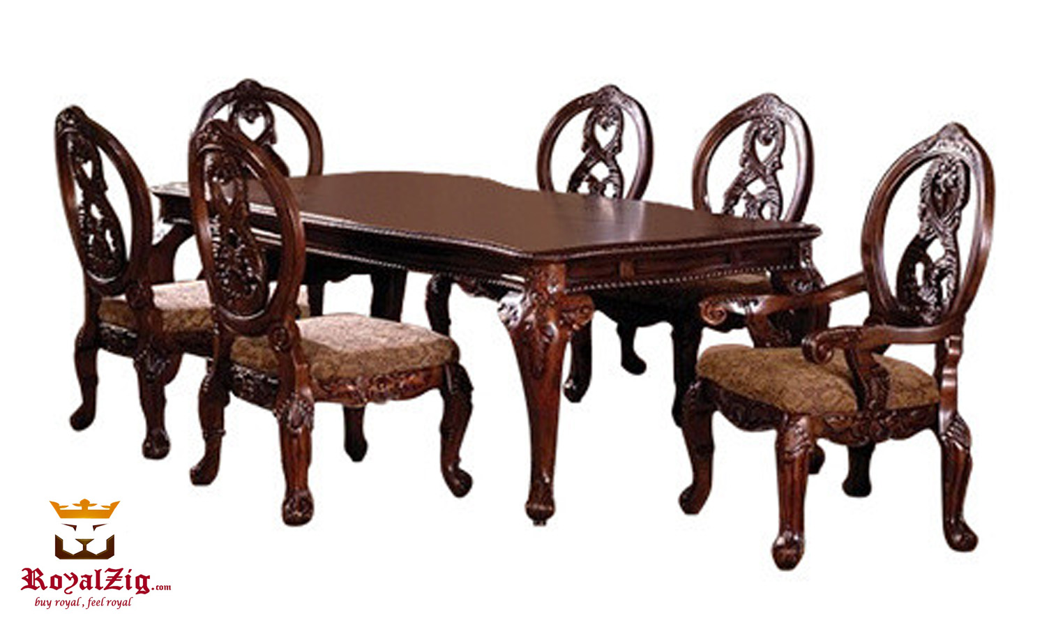 Beautiful-Antique-High-Carving-Dining-Table