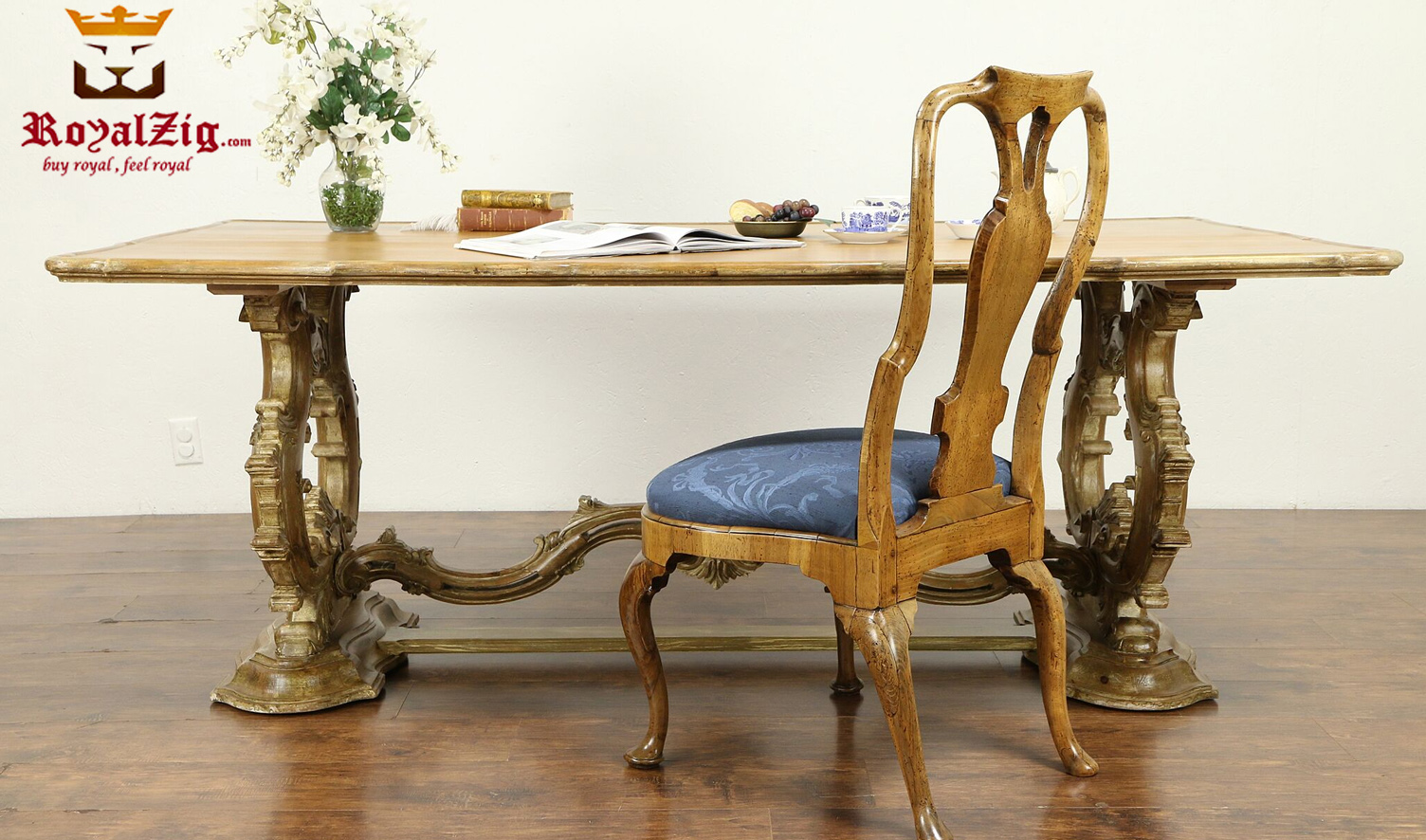 Luxury-Hand-Carved-European-Style-Office-Conference-Table