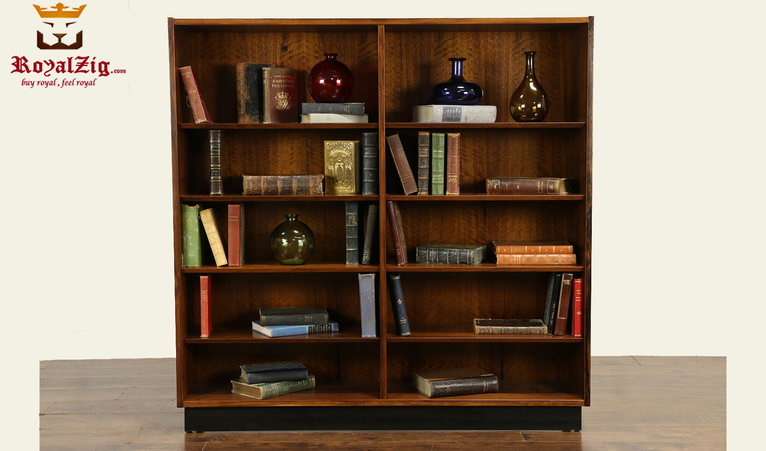 Mairy-English-Antique-Style-Bookshelf