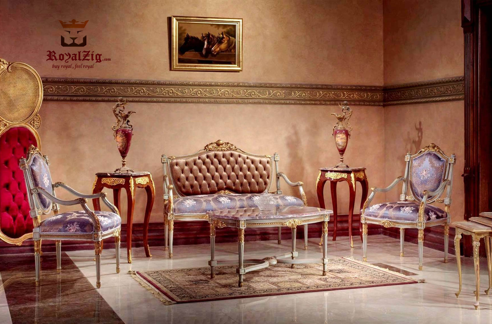 Classic French Style Sofa Set Designs