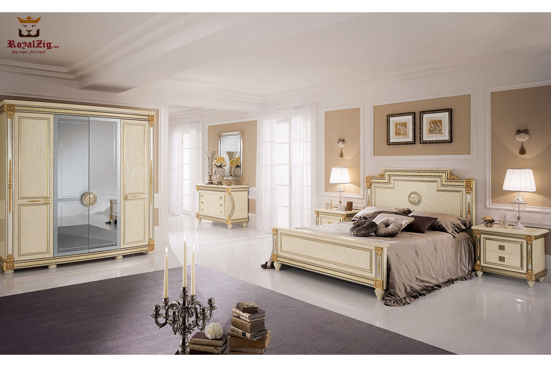 Contemporary/Modern Bedroom Set Furniture Brand Royalzig Luxury Furniture