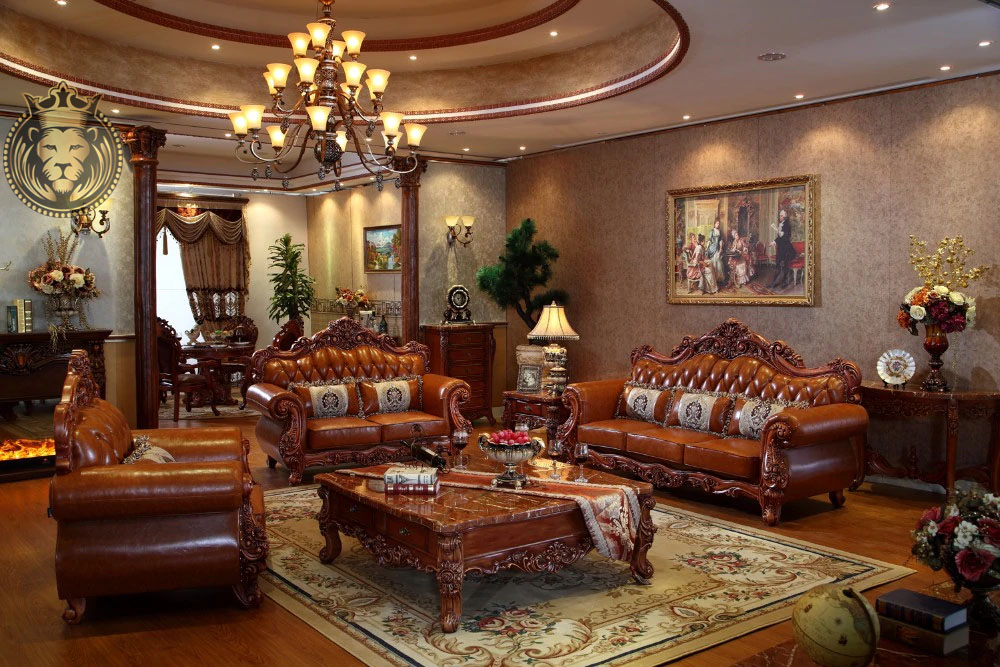 Royal Antique Style High End Sofa Set