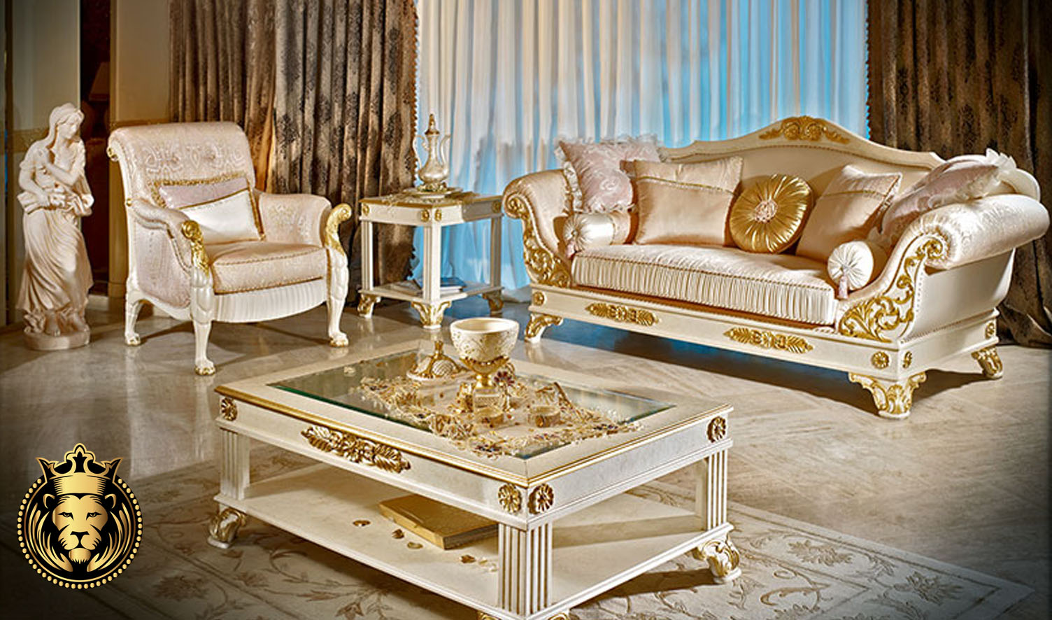 Aurangabad Classic Style Luxury Sofa