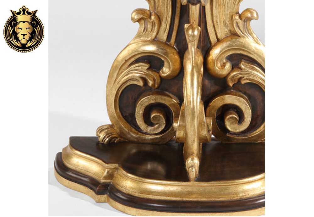 Baroque Console Table- Classic Luxury Italian Console Table Design for Foyer Area- Handcrafted by Royalzig Luxury Furniture in India