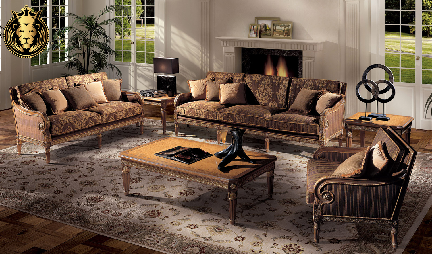 Concord French Style Sofa Set | Royalzig