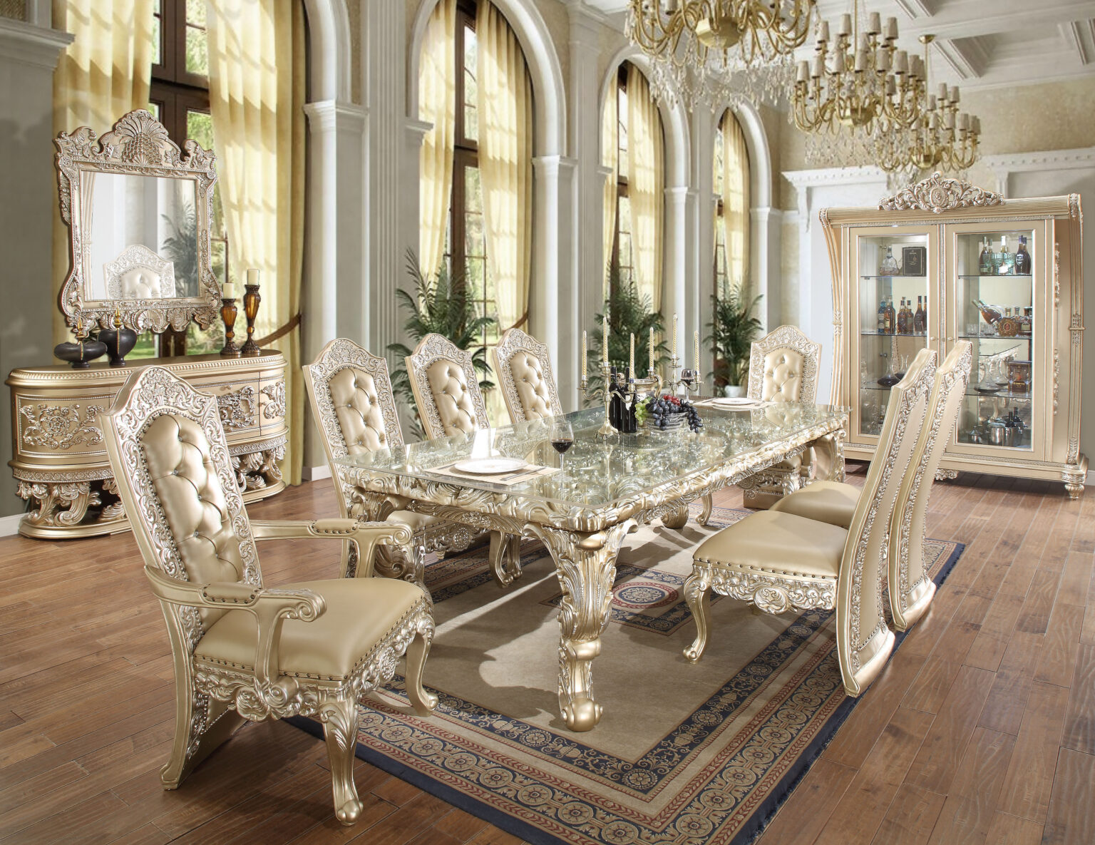Royal Dining Table Set Furniture 2023 Design by Royalzig Luxury Furniture 1536x1185