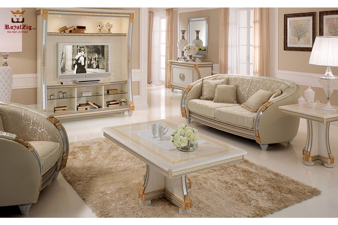 Luxury Unleashed: Discover the Enchanting Symphony of our Italian Design Luxury Sofa Set