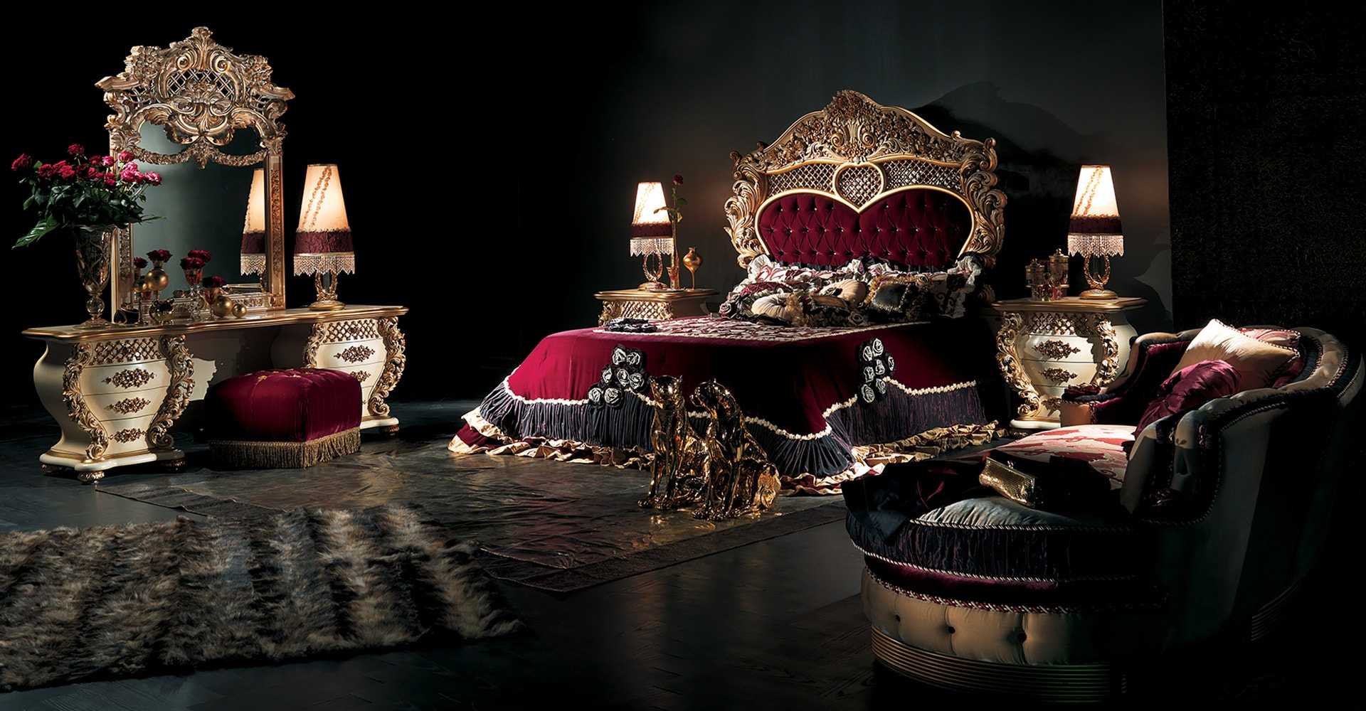 Royal bedroom set furniture design 2023 online in india