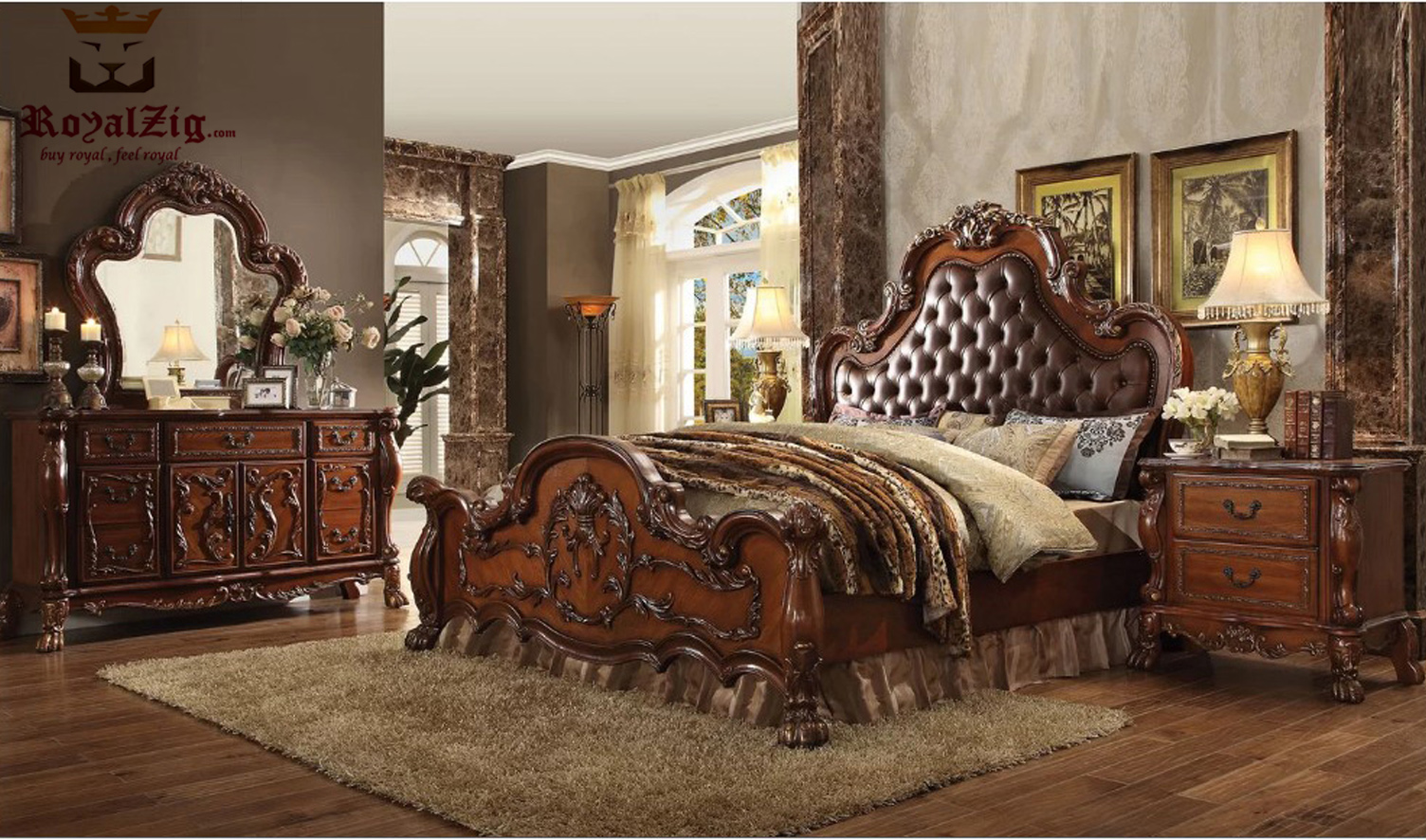 Bed bedroom set india