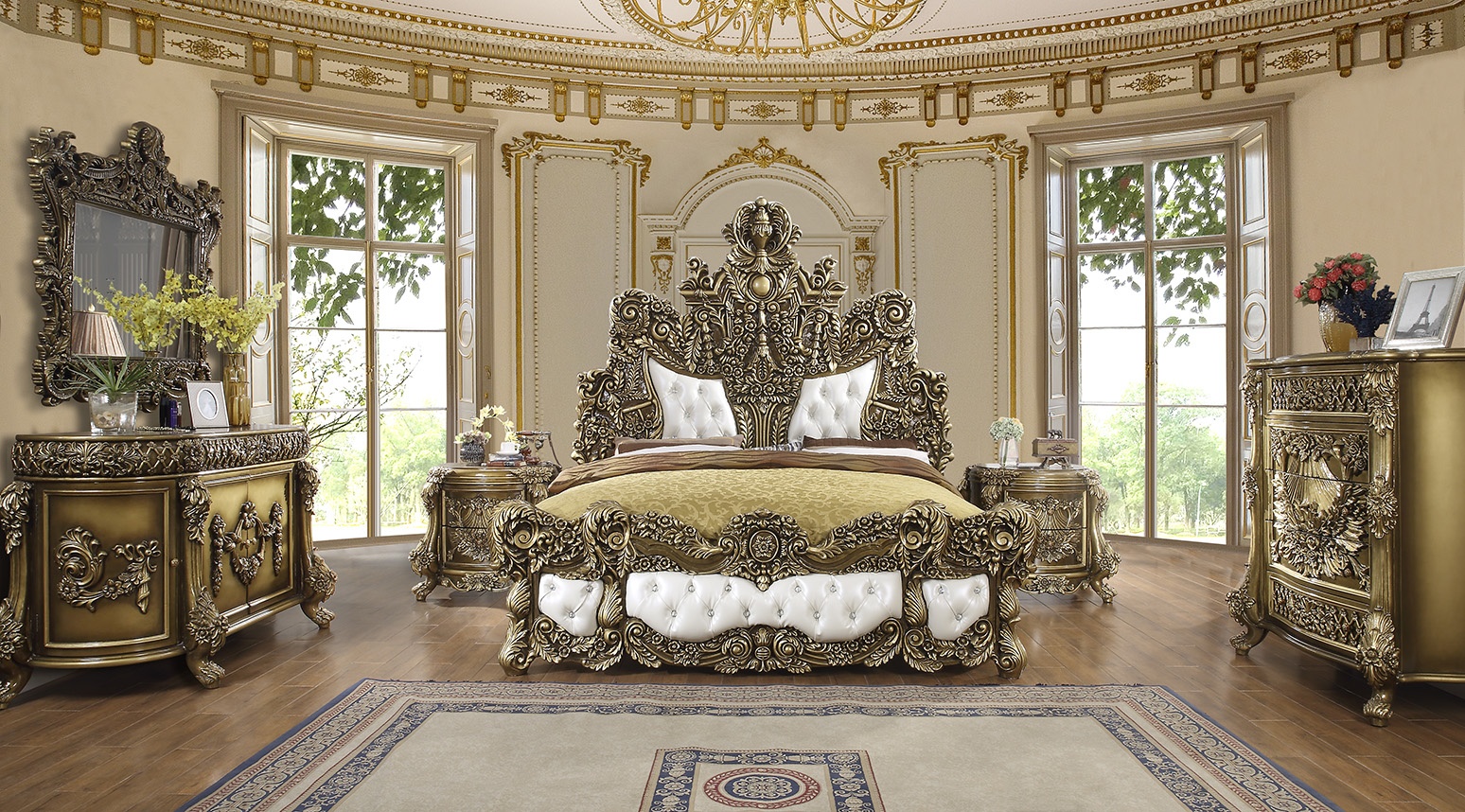 Royal Bedroom Set - Gonasapudi Villa Project by Royalzig