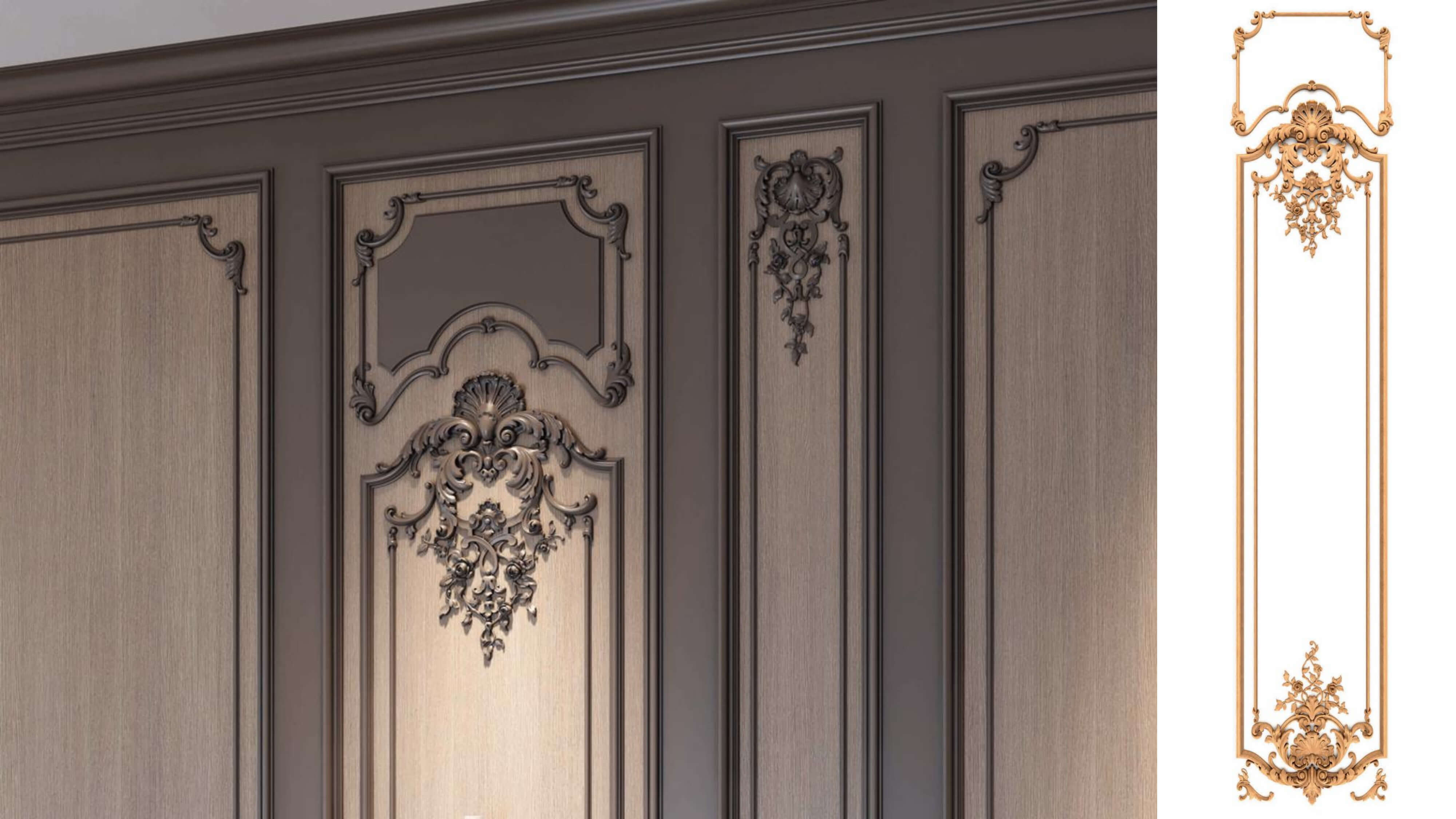 Classical Architectural Wall Molding