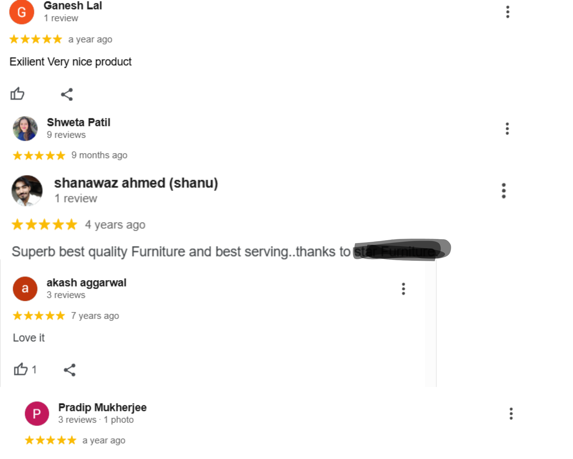 reviews example