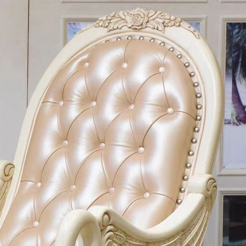 Expensive Rocking Chair Buy Luxury Baroque Rocking Chair – Antique Handcrafted Wood & Leather ...