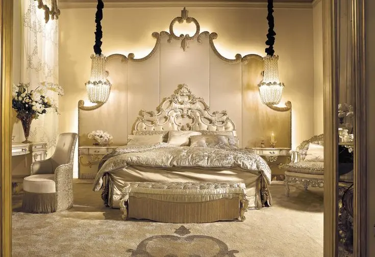Dura Italian Classic Style Bedroom Set 