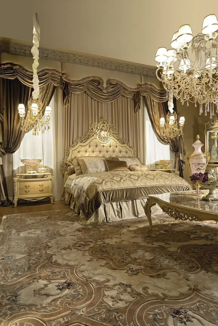 Majestic Classic Italian Style Bedroom Set