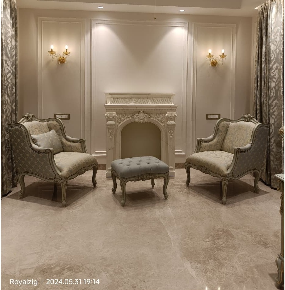 The Masterpiece Narrative - Royalzig's Legacy of Hand-Carved Teak Fireplace Mantels