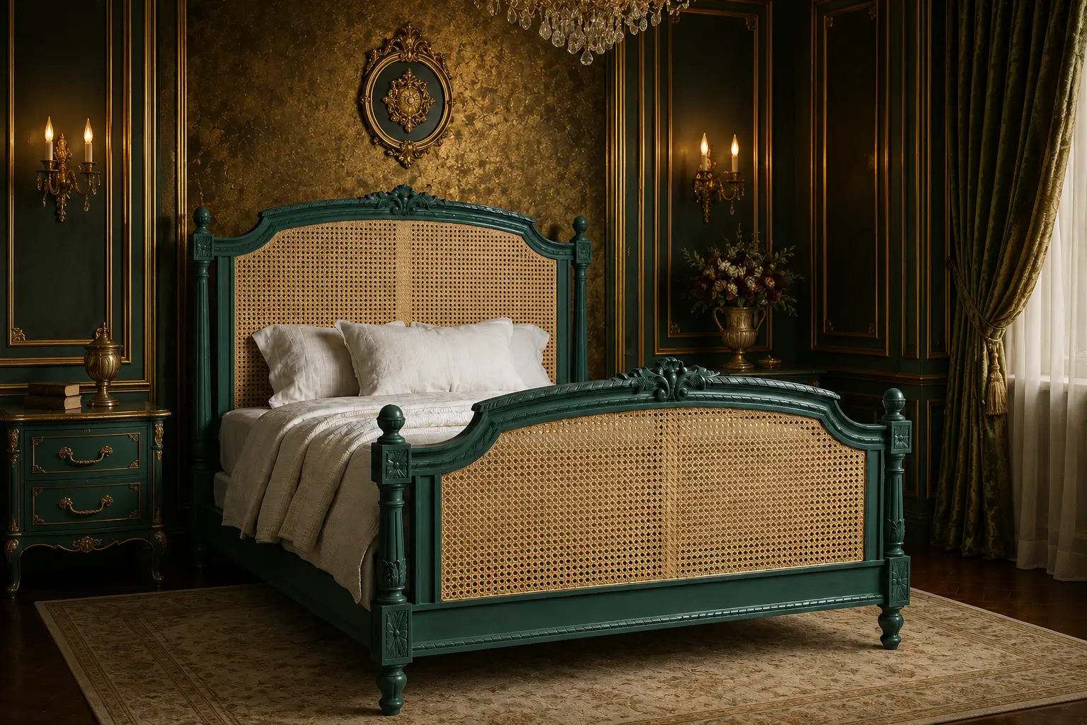 Dijon Louis XVI Caned Beds - 18th-Century French Design