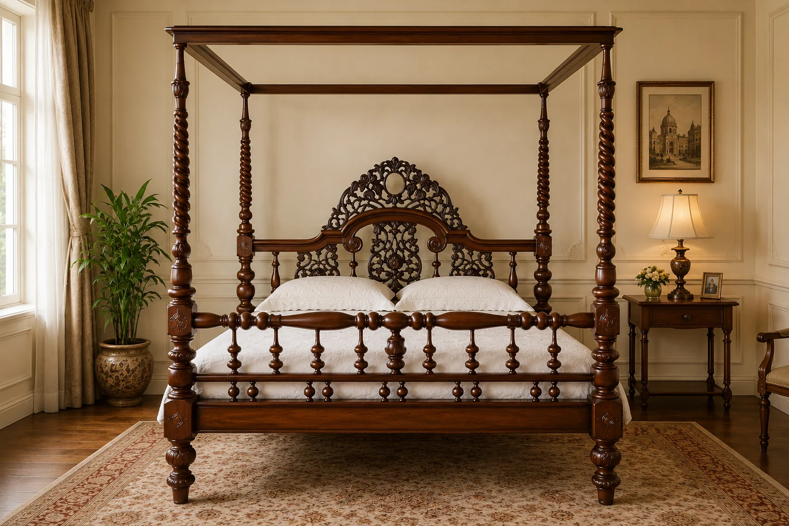 Four Post Tester or Canopy Bed