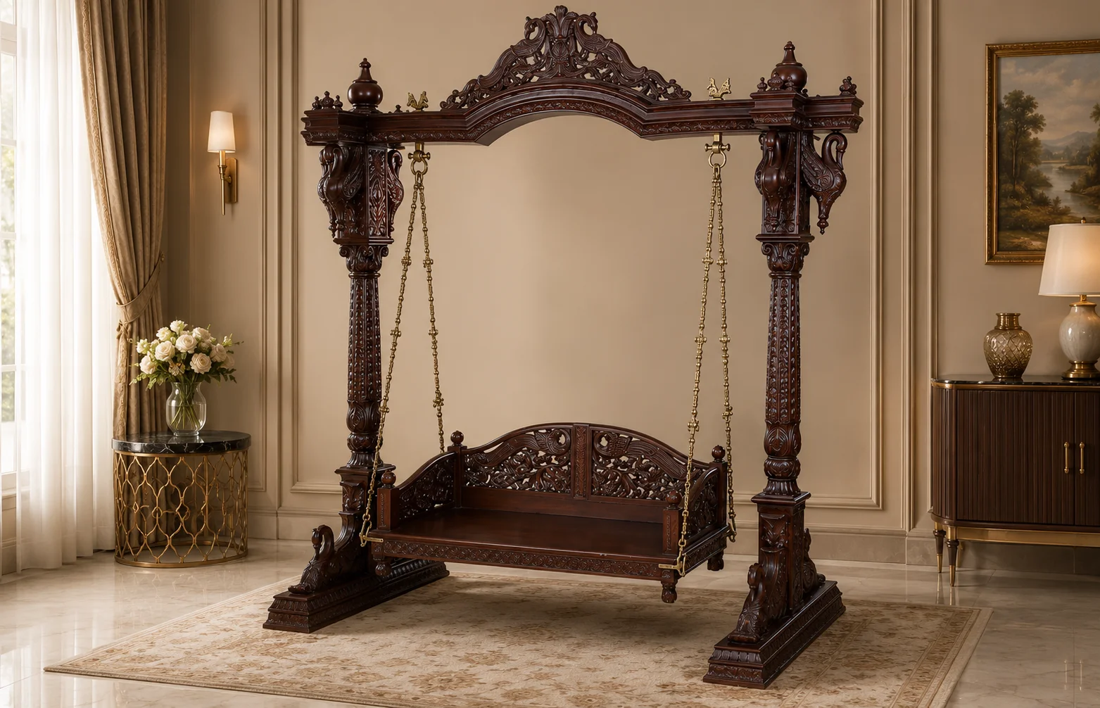 Radha Rani Crafted Indoor Swing