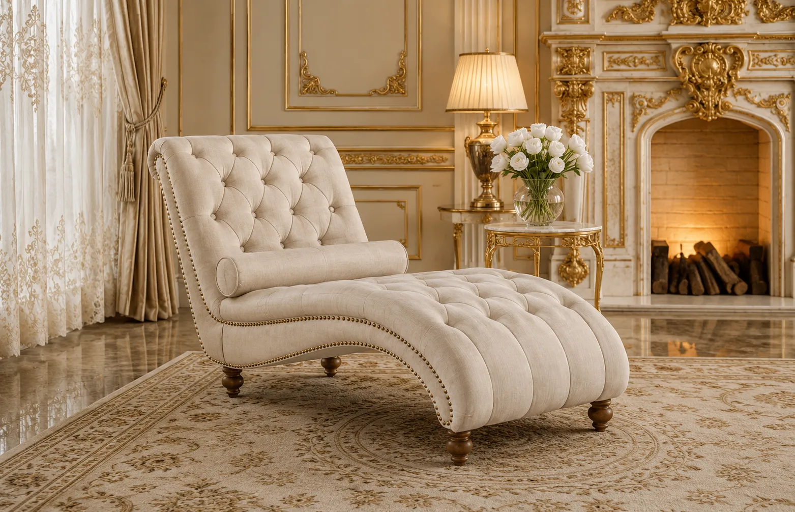 Delhi Designer Chaise Lounge