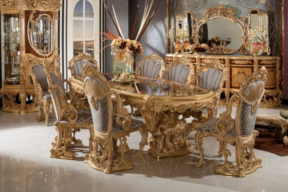 Majestic Grandeur 10-Seater Royal Dining Set