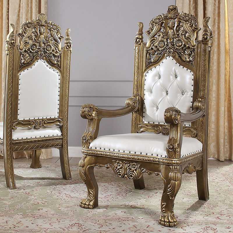 Luxury 6-Seater Hand-Carved Teak Dining Set – Victorian Style