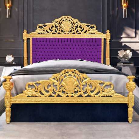 Anglo Indian Antique Golden Bed Frame