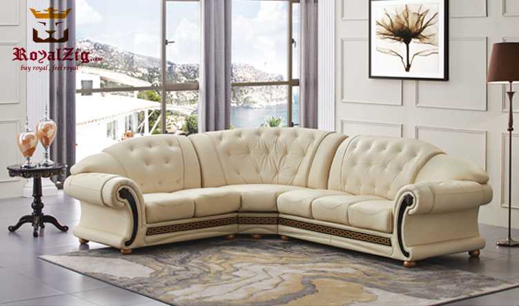 Classic Designer Tufted Corner Sofa