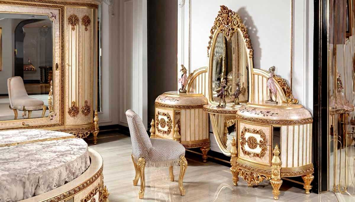 Classical European Style Round  Bed 