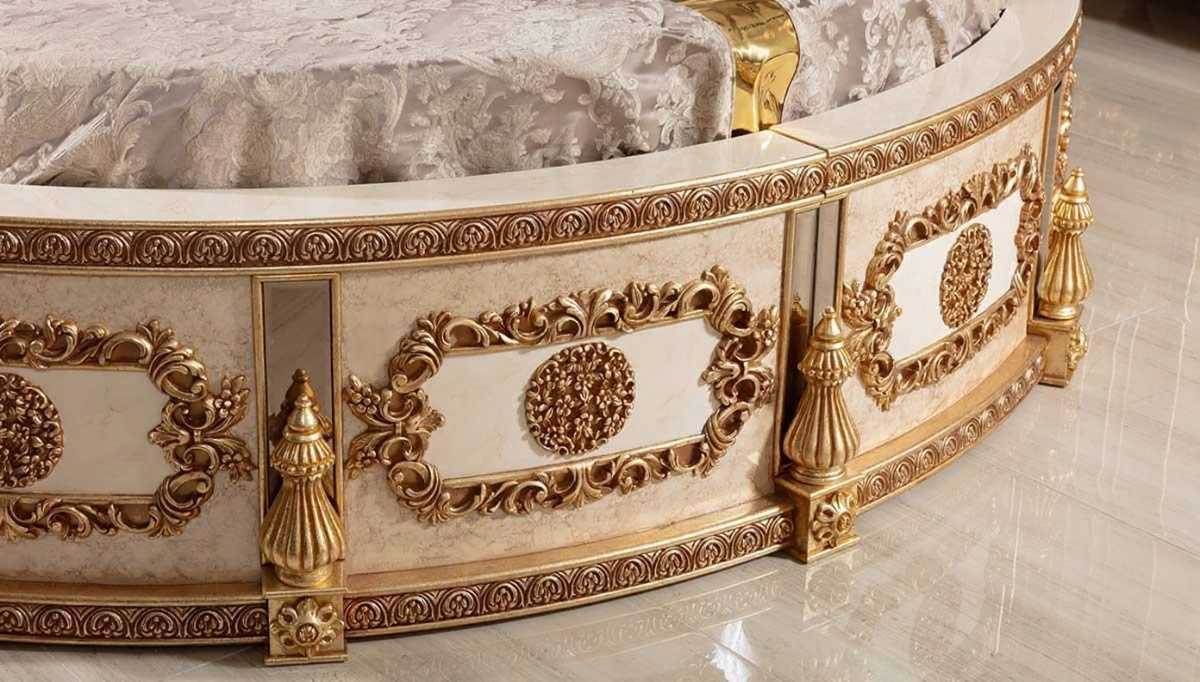 Classical European Style Round  Bed 