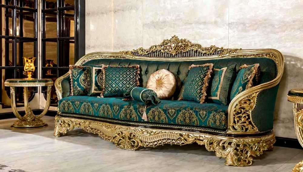 MAXICAN STYLE CARVED SOFA SET 