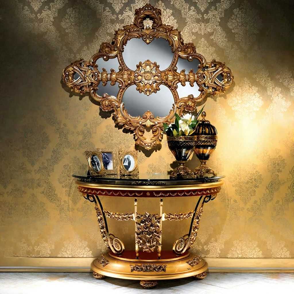 Imperial Royal Heritage Prestige Sofa Collection with Grand Gilded Frames, Baroque Carvings, and Luxuriously Textured Upholstery