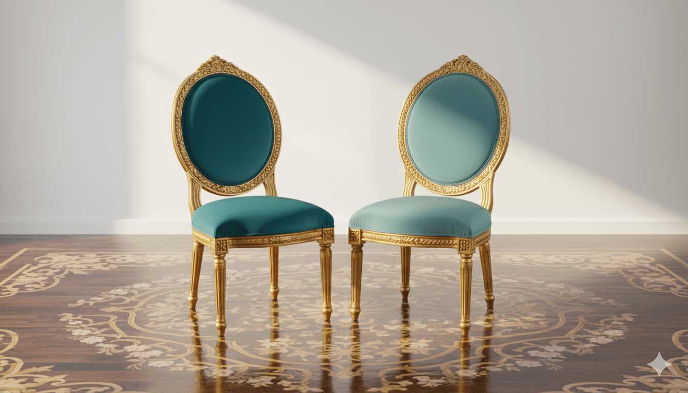 Luxury Neo-Classic 10-Seater Dining Set