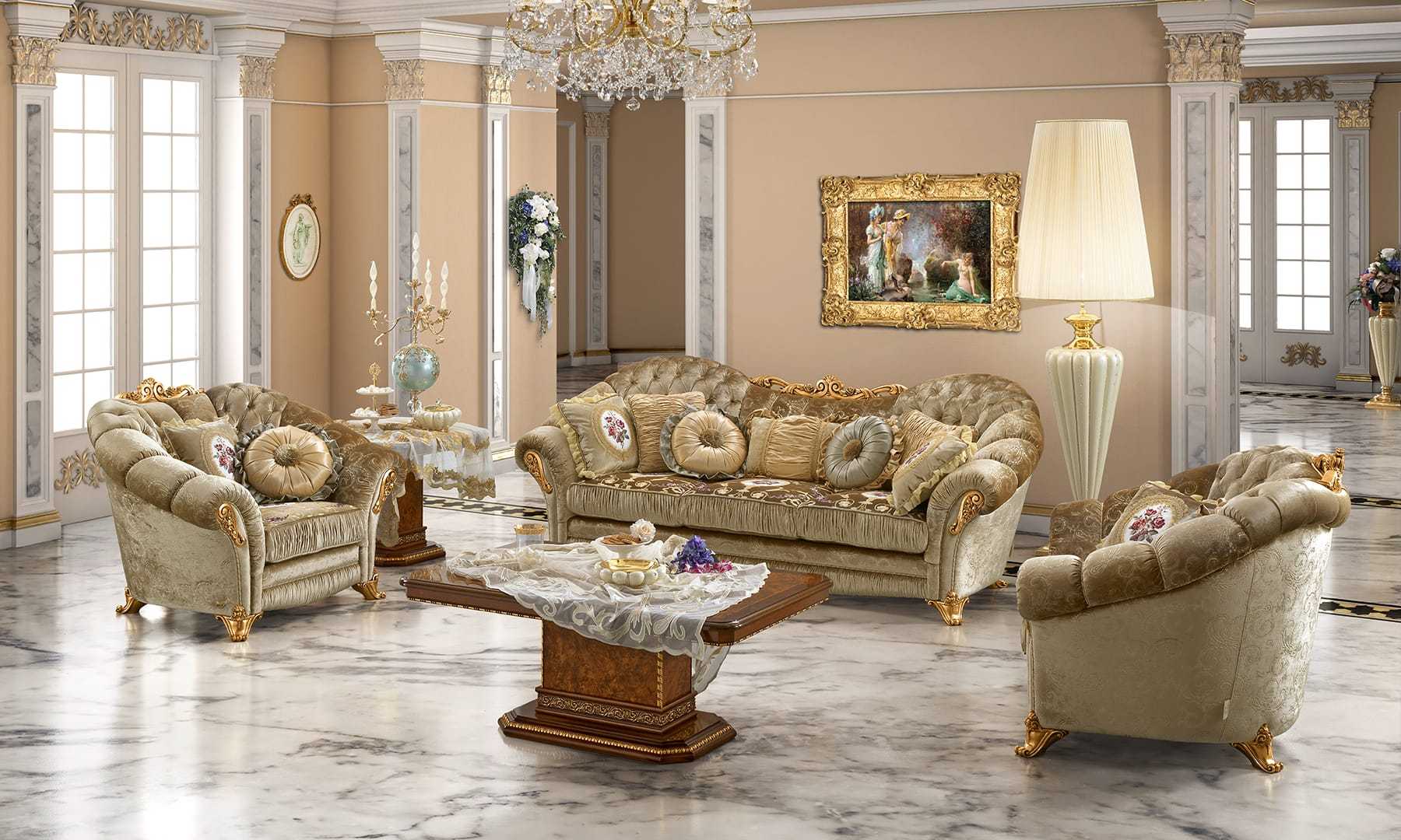 Luxury Sofa Classic Italian