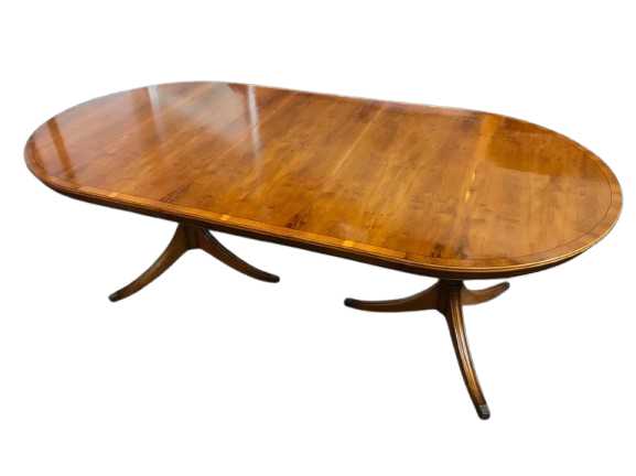 Neoclassic 8 Seater Dining Table – Traditional Design & Carving