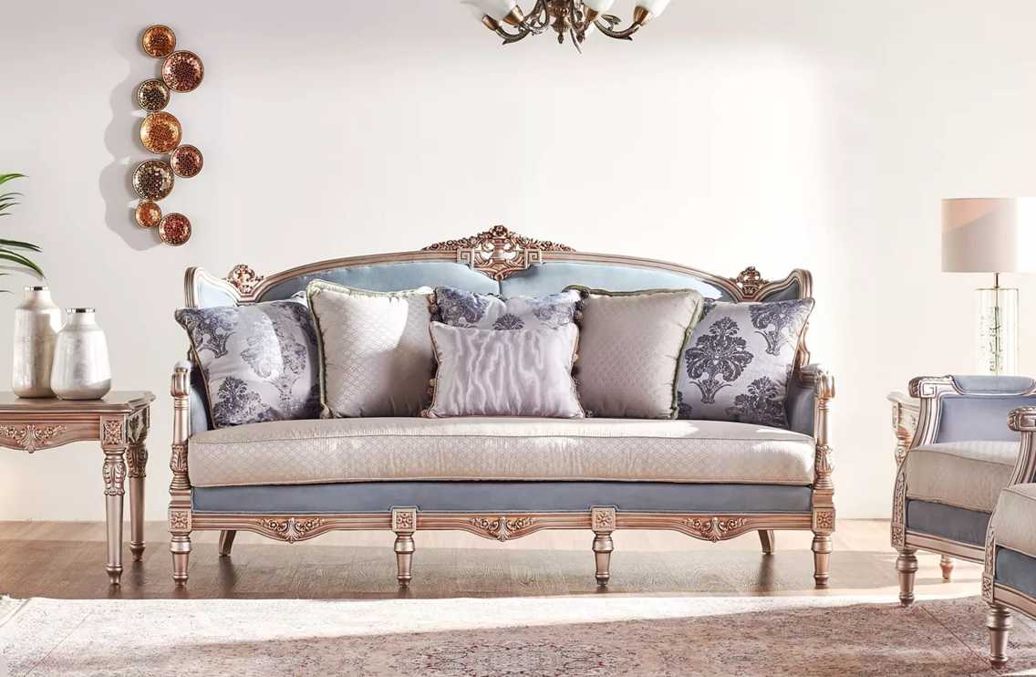 Regal Colonial Sofa Set – For Traditional & Vintage-Themed Homes