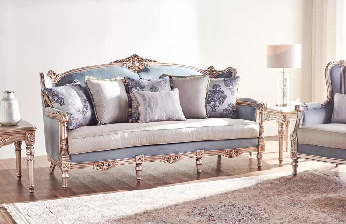 Regal Colonial Sofa Set – For Traditional & Vintage-Themed Homes