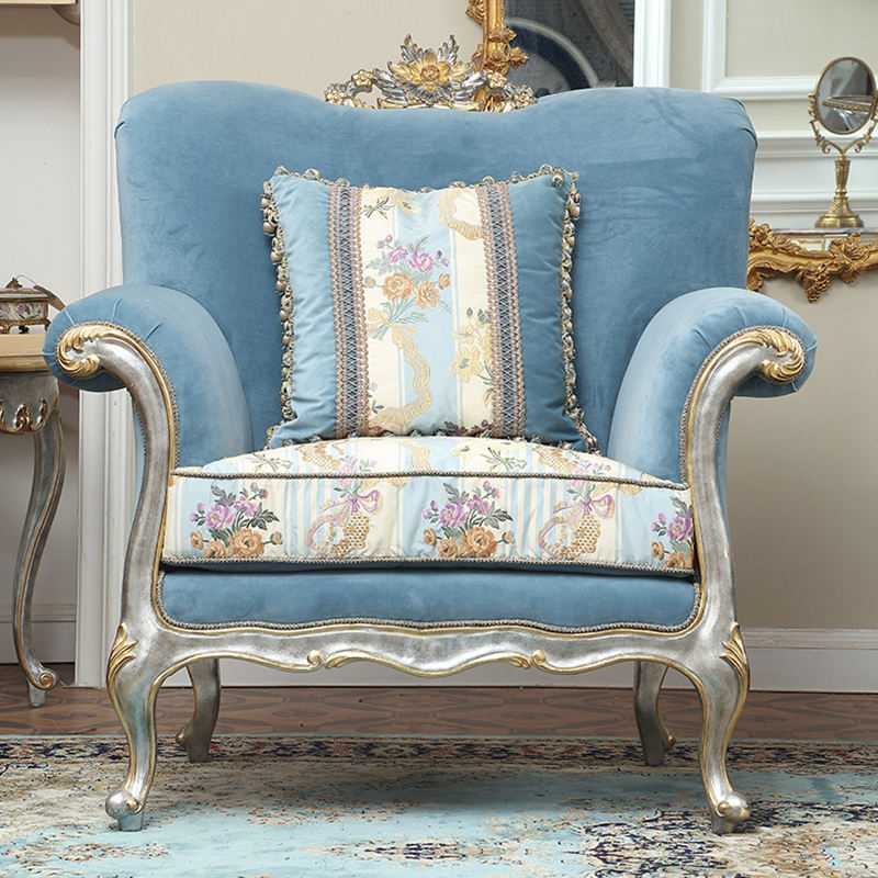 Royal Design Hand Carved Classic Luxury Living Room Sofa Set