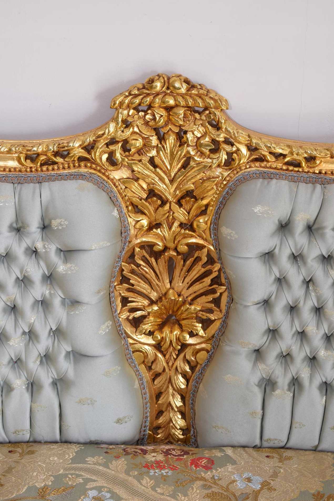Victorian Colonial Sofa Set – Elegant Carved Wood Furniture