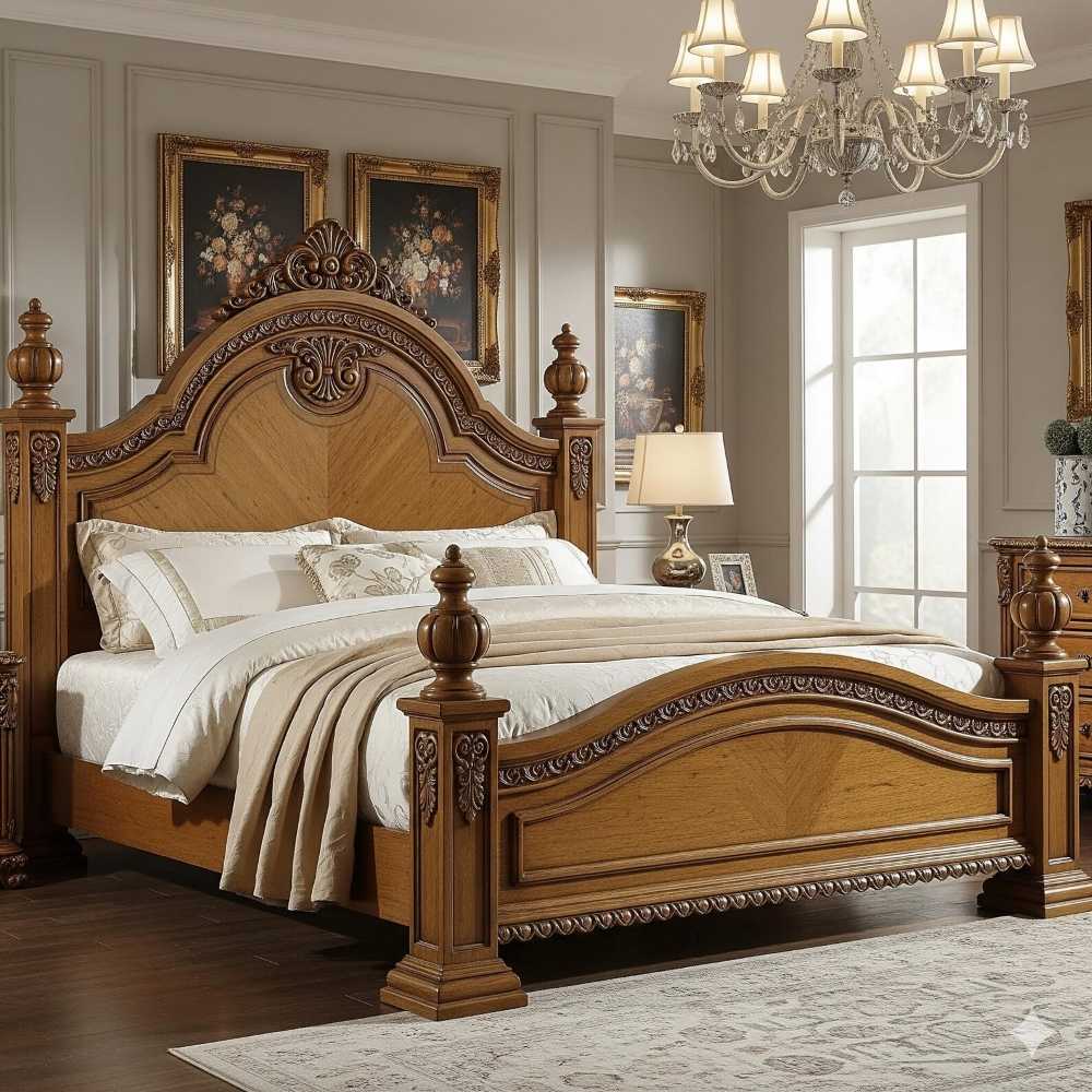  Vintage-Inspired Classical Bed Set  Heirloom Quality