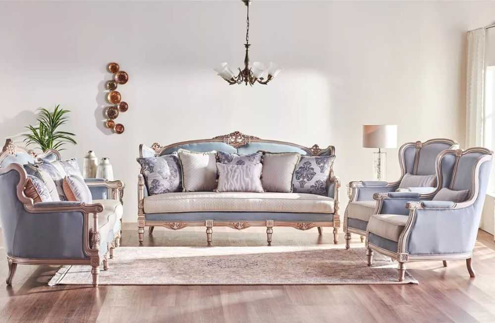 Regal Colonial Sofa Set – For Traditional & Vintage-Themed Homes
