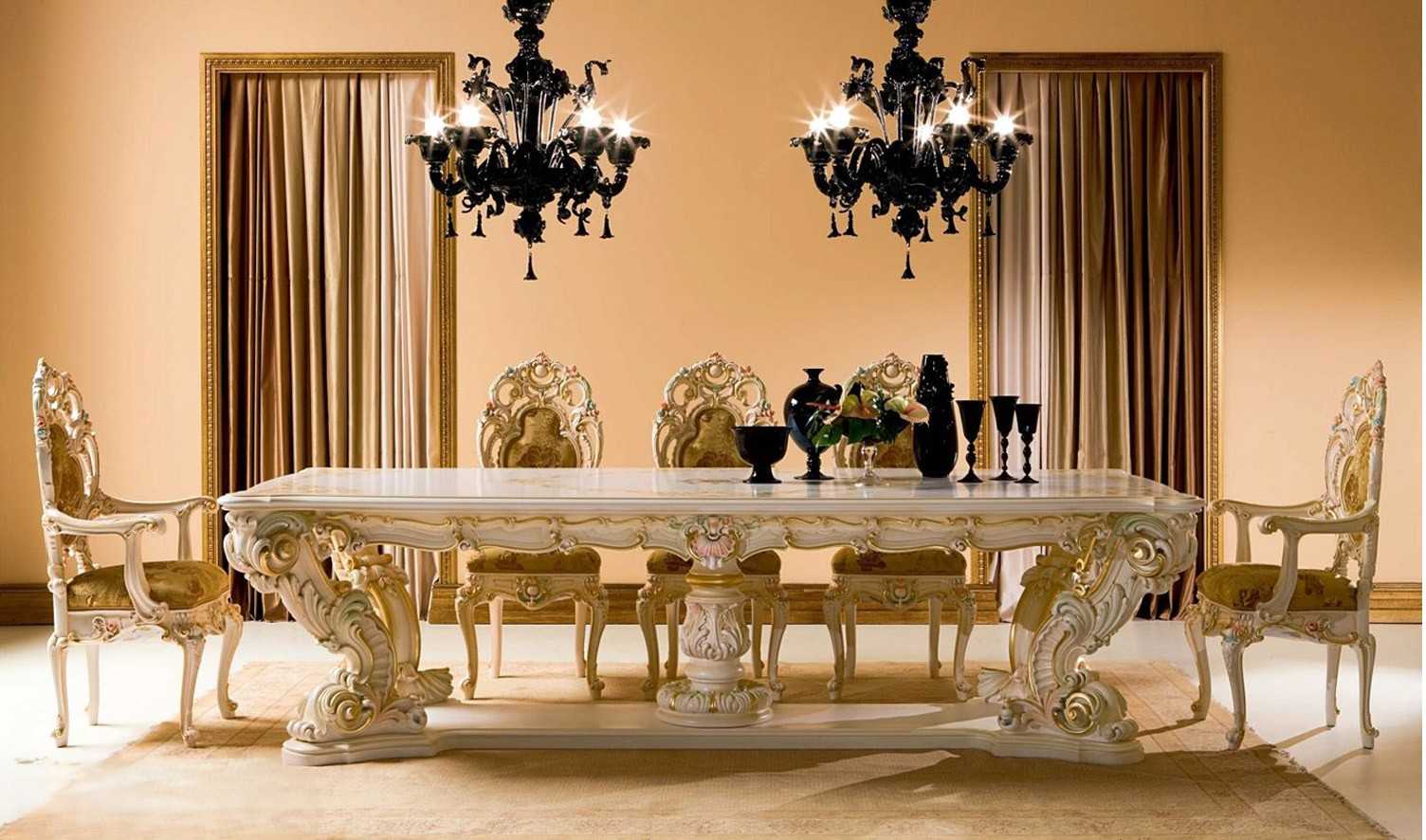 Persian Style Luxury Dining Table Set